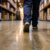 recruiter walking through facility during onsite recruiting support