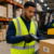 Warehouse employee preparing for a shift at a distribution center, representing warehouse jobs in Richmond VA.