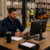 Warehouse operations manager reviewing staffing options at a Virginia facility